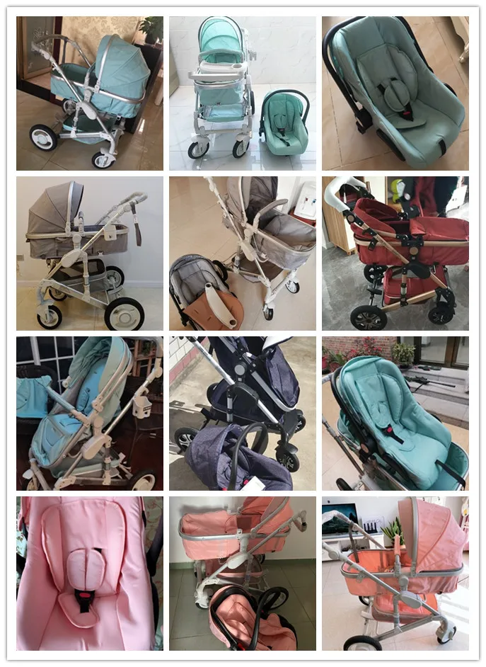 Europe 3 En 1 Bebe Poussettes Et Panier De Couchage Nouveau Ne Landau 0 36 Mois Bebe Landau Or Cadre Marque Poussettes Aliexpress