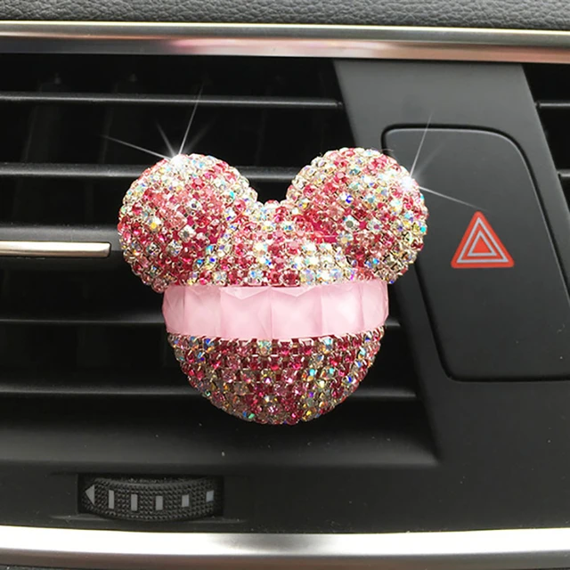 Car Decoration Car Air Freshener Auto Outlet Perfume Clip Car Scent Aroma  Diffuser Diamond Bling Car