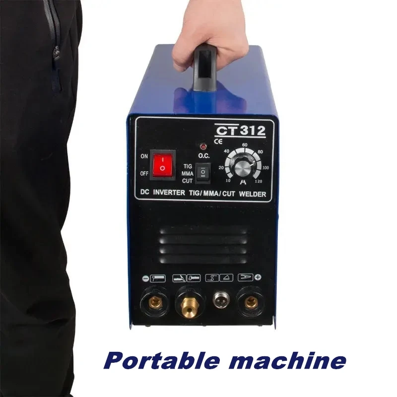 CT312 AC220V 3 IN 1 MIG TIG MMA Semi-automatic Welding Machine Welder Inverter Gasless Plasma Cutter Welding Equipments EU Stock 5