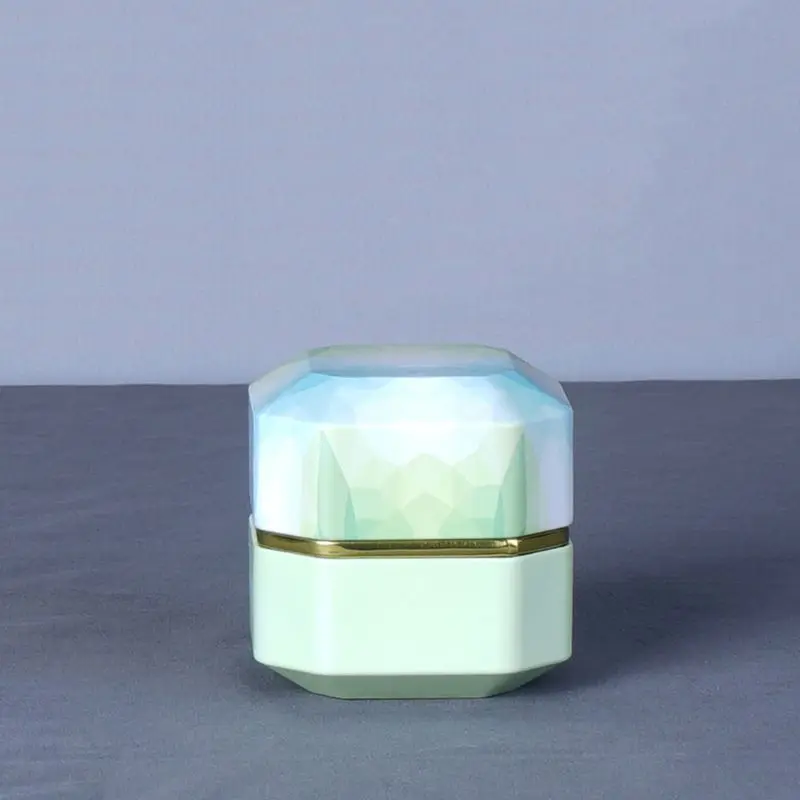 Mini Tin Loose Tea Coffee Candy Storage Box Diamond Shape Metal Case Wedding