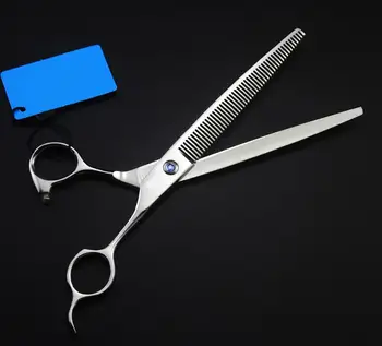 

Professional dog Pet grooming scissors haircut scissors High Class Thinning shears Toothed Blade Stainless Steel 7.5 inch