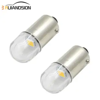 

2x DC 6V BAX9S BAY9S Bayonet LED Interior Light for Map Dome License Plate Width Pinball Machine Lamp 2835 1SMD Warm White 0.48W