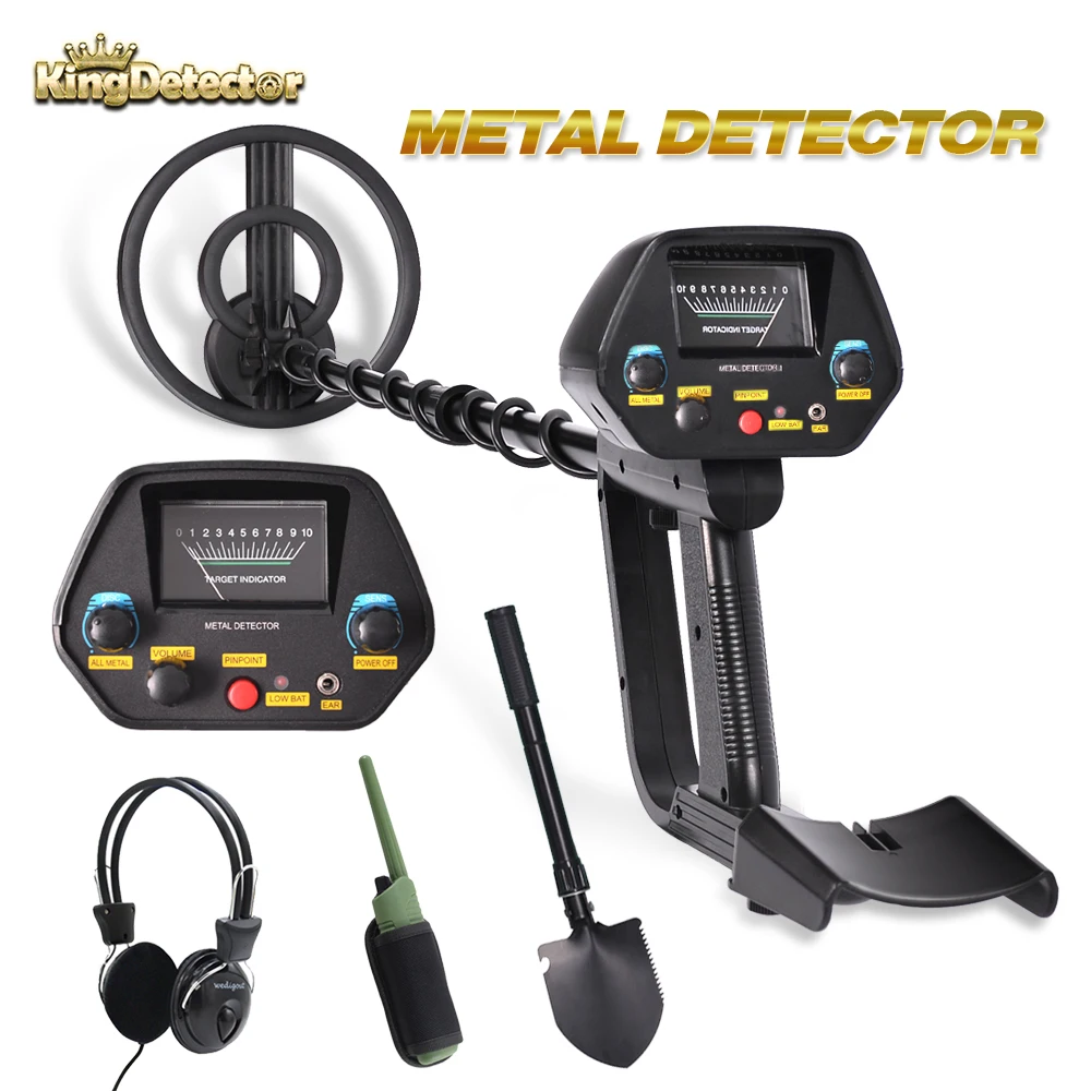 

MD-4080 Metal Detector Underground Gold Detector Metal Length Adjustable Treasure Hunter Seeker Portable Hunter Detector