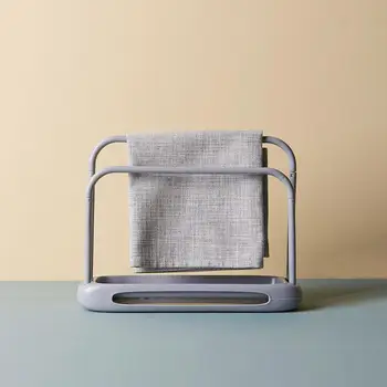 

Kitchen Dishcloth Holder For Towel Rag Hanger Sink Dish Shelf For Bathroom Dish Detachable Sponge Cloth Rack Organizer Hot P2T9