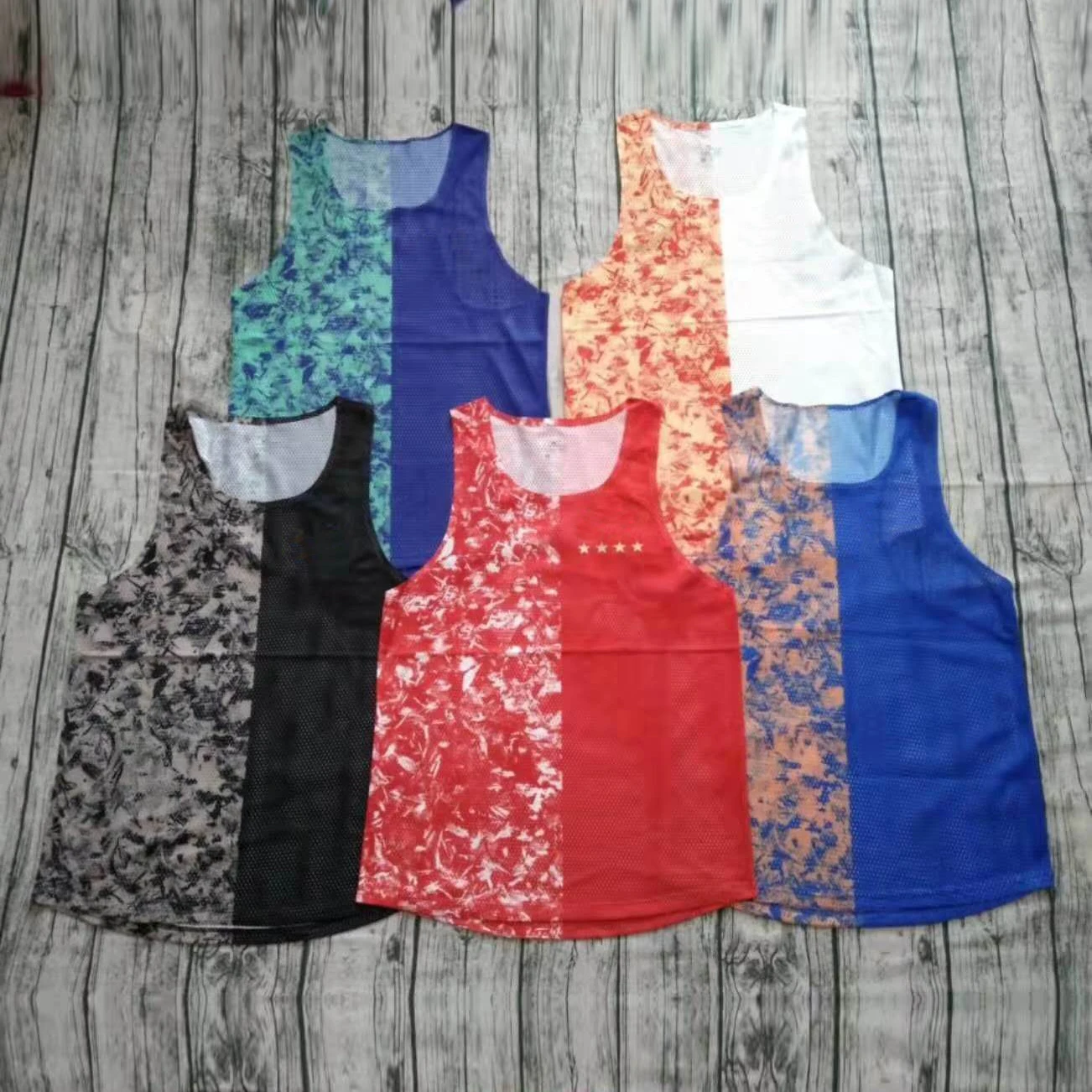 Camiseta sin mangas con hojas de bambú para hombre, traje de velocidad para correr a distancia, Liga de diamantes, chaleco de atletismo, personalizable