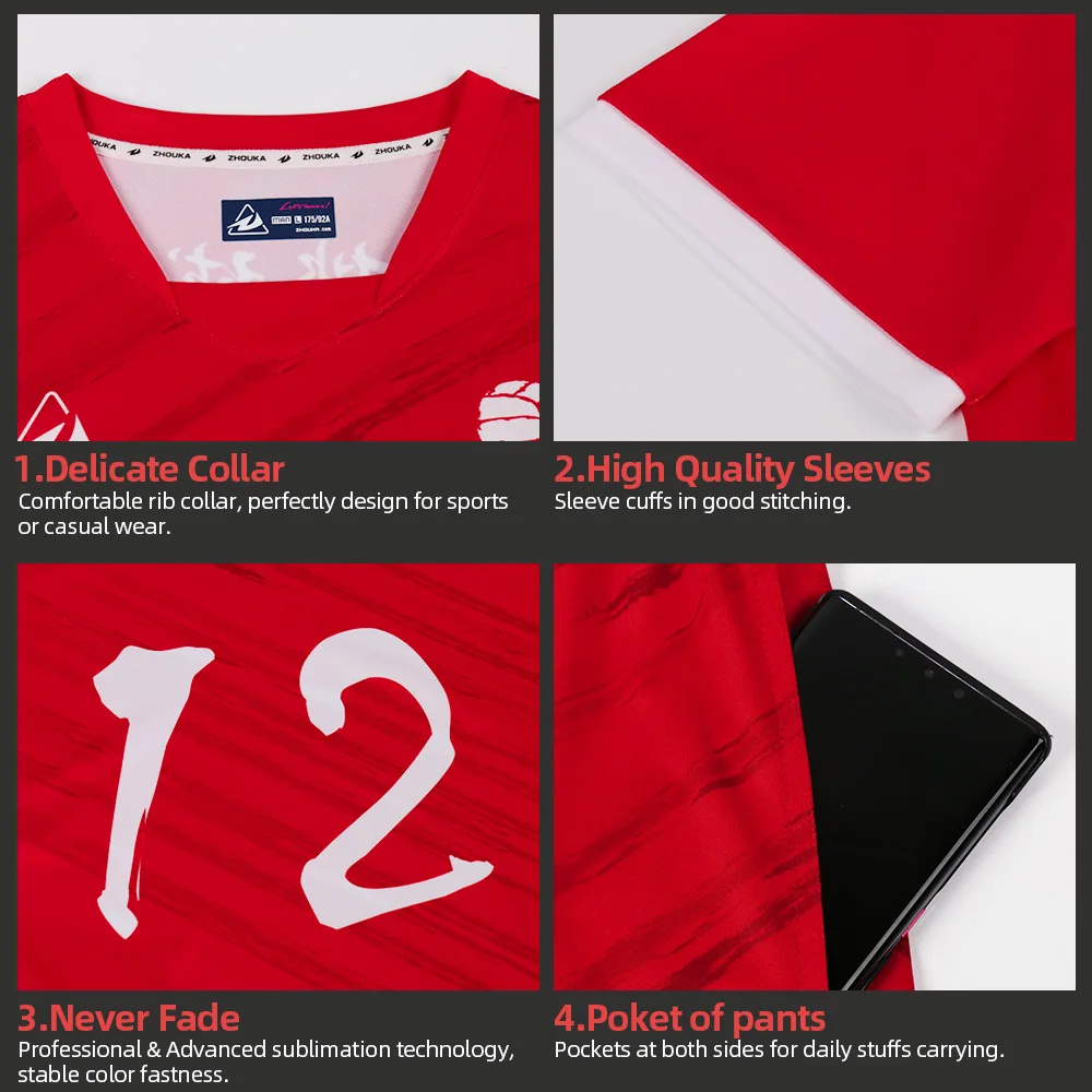 Mens volleyball uniform sets design your own volleyball jersey sportswear