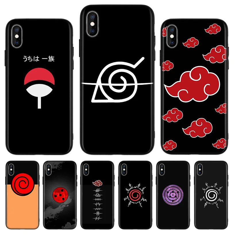 

Naruto Marker Black Black Back Cover Phone Case For Apple IPhone 11 Pro XS MAX XR 7 8 6 6S Plus X 10 Ten 5 5S SE Coque Shell