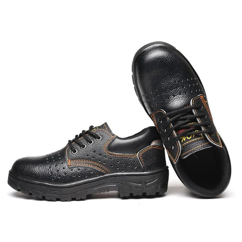 Утепленные ботинки мужские высококачественные дышащие противоударные защитные