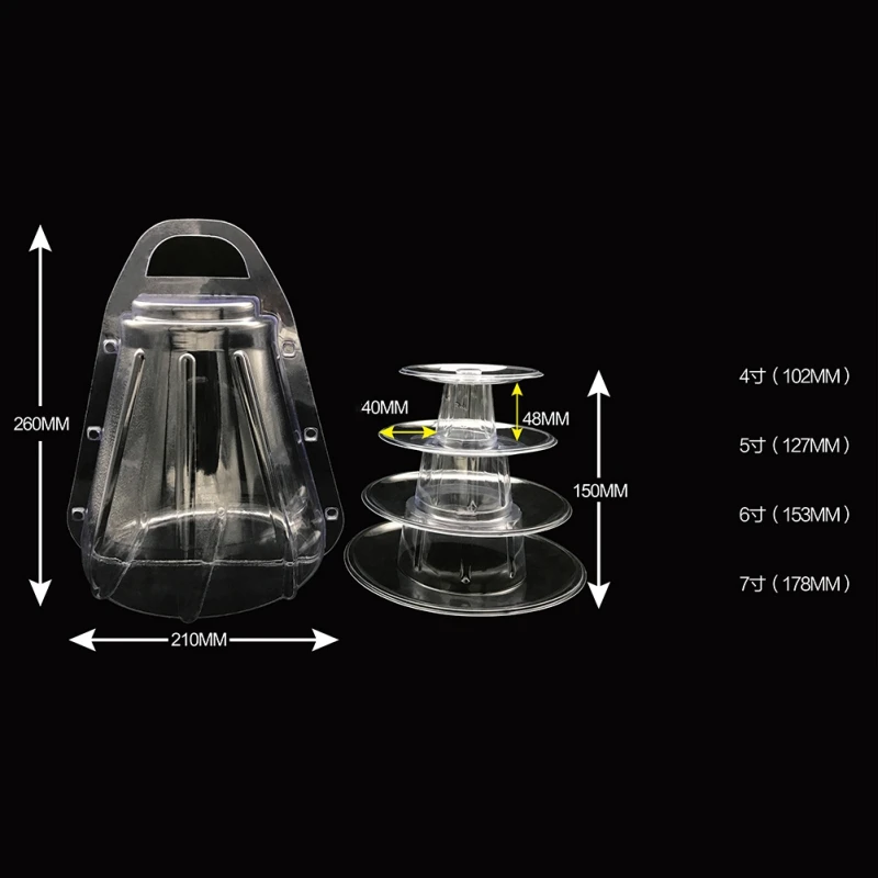 4/6 Layer Macarons Display Tower Cupcake Tower Rack Holder Cake Stand Birthday Party Wedding Decoration Tools
