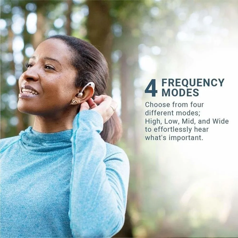 2 Pcs Rechargeable Hearing Aid Digital Sound