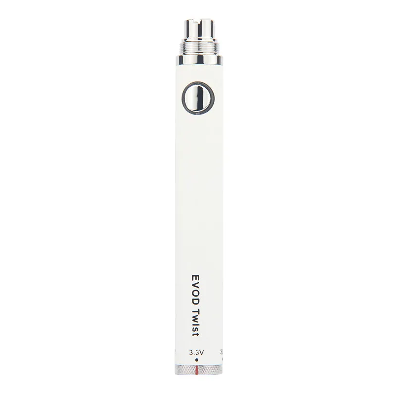 Твист батарея eVod Регулируемое напряжение 650mAh 900mAh 1100mAh переменный eGo C MT3 комплект электронной сигареты
