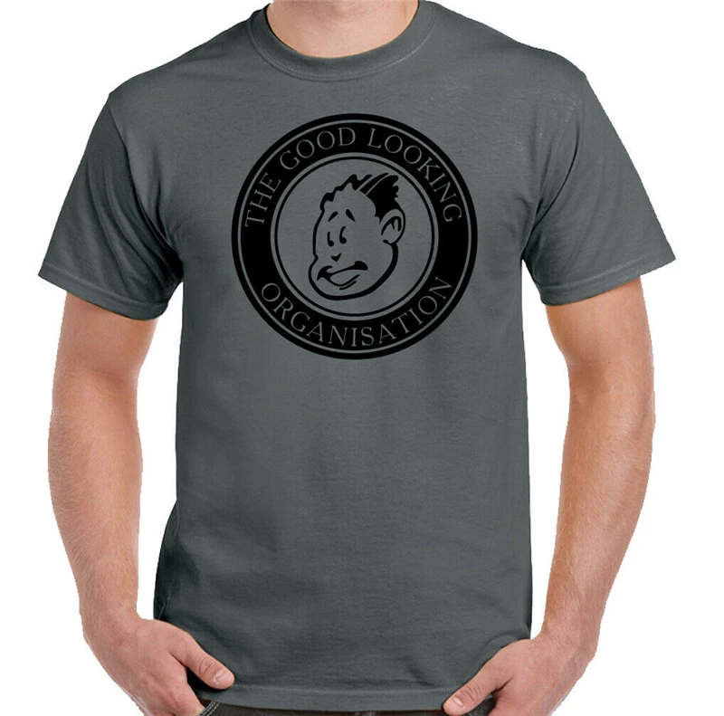 

Good Looking Records Label Mens Music T-Shirt Hardcore Jungle Drum & Bass Top Cotton Customize Tee Shirt