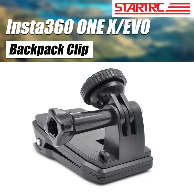 

STARTRC Backpack Clip Camera Expand Accessories Camera Strap Clamp Belt Holder For Insta360 ONE X/EVO Panoramic Action Camera