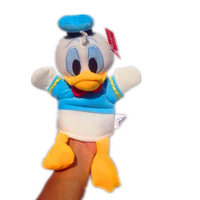 donald duck plush puppet