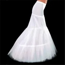 JIERUIZE Свадебная юбка-американка русалки, кринолин, 3 кольца, свадебное платье, юбка, jupon cerceau mariage