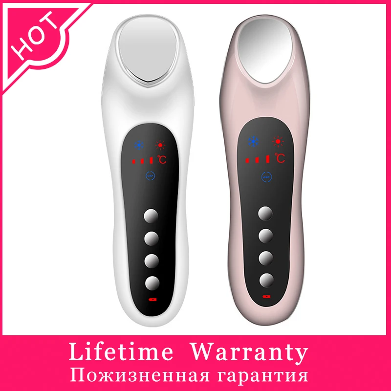 

Ultrasonic Import Beauty Instrument Export Blackhead Beauty Machine Negative Ion Vibration Tight Lock Water Remove Eye Bags