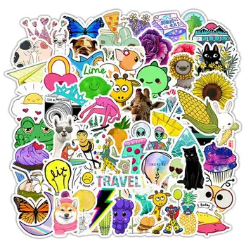 

70 Pcs/Set Sticker Girls Cute Cartoon Wall Stickers For Laptop Scrapbooking Skateboard Toy