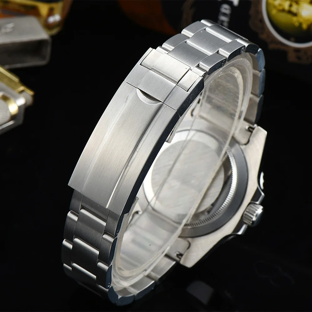 Люксовый бренд автоматические механические часы для мужчин GMT 40 мм светящаяся Дата нержавеющая сталь aaa G4