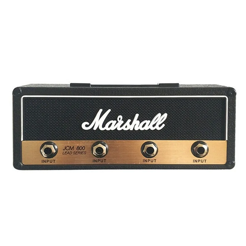 Брелок для ключей Marshall, винтажный усилитель для гитары, вешалка для ключей, 2,0 Marshall JCM800, настенный держатель для ключей, гитара, домашний декор