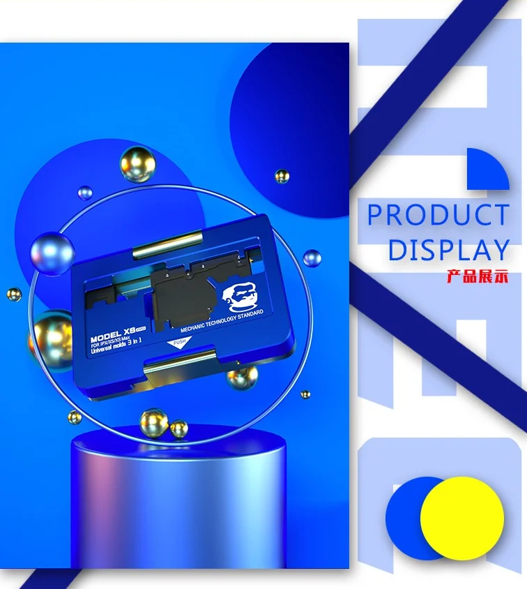 Механик 3 в 1 XS Pro Новейшая печатная плата сварочная платформа для iPhone X XS XSMAX Материнская плата Тест ремонт Ficture
