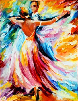

Dream Dancing Theme Painting by Numbers with Combo Inner Frame Packed in Colorful Box with 4050 size Colorful Canvas and Brushs