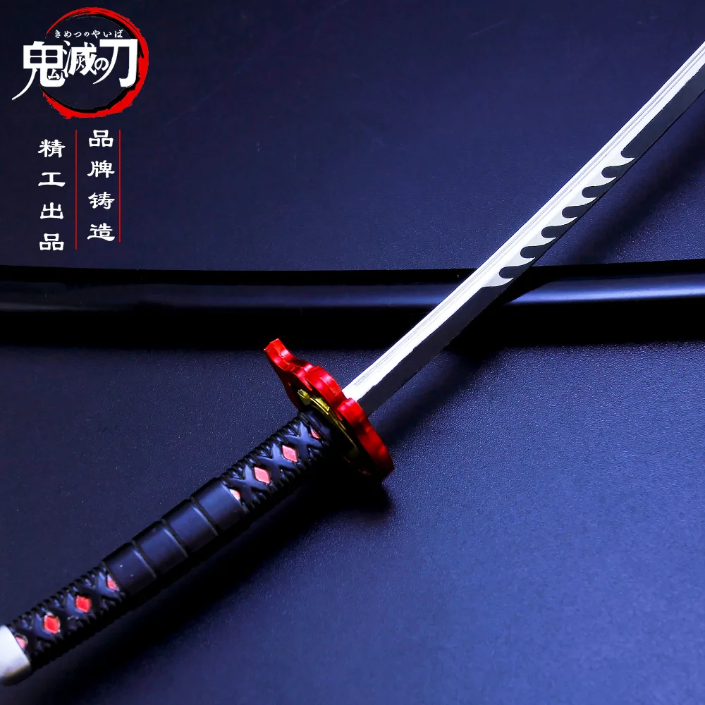 Cosplay&ware 255mm Anime Demon Slayer Cosplay Props Kimetsu No Yaiba Kamado Tanjirou The Katana Wheel Sword With Sheath Decoration -Zentai shop online Hdaae91d3b2a24164ad22f207f7bae680a.jpg