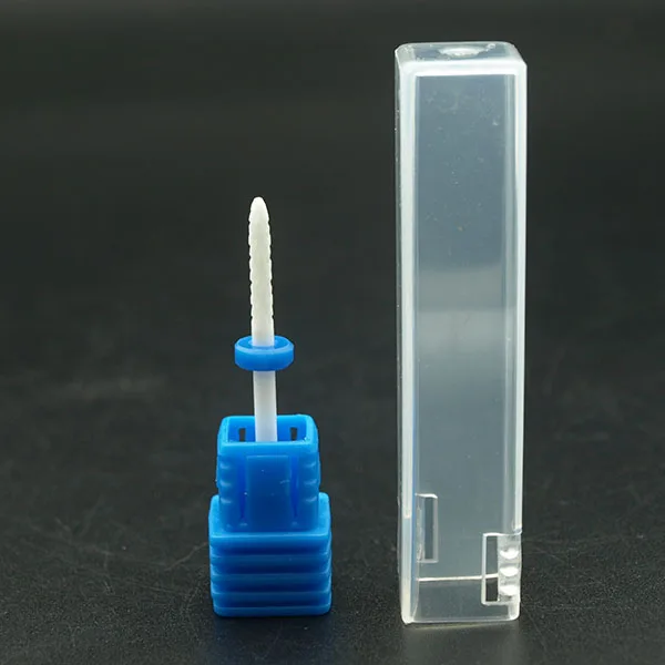 FA0214Blue EasyNail 26 типов супер белый керамический сверло для ногтей Электрический сверлильный маникюрный станок аксессуары инструмент для ногтей, средство для удаления кутикулы - Цвет: FA0214Blue