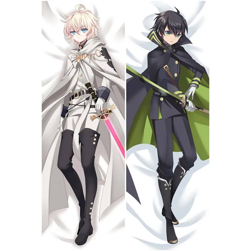 Новое поступление Аниме Seraph of the end Наволочки Dakimakura Чехол сексуальная девушка 3D двухсторонняя постельные принадлежности обниматься тела Чехол S001