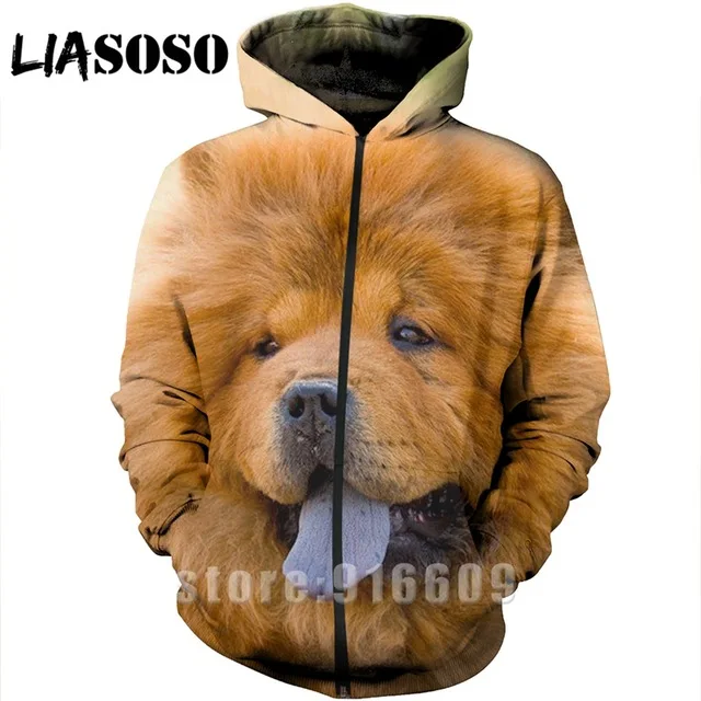 Толстовка с 3D принтом homme dog, Мужская Уличная Толстовка в стиле Харадзюку, толстовка на молнии с длинным рукавом в стиле аниме