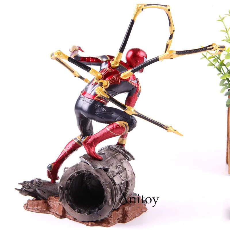 The Avengers 3 Infinity Action Figure Iron Spider-Man PVC Collection Model Toy Marvel Kotobukiya Spiderman Birthday Gift