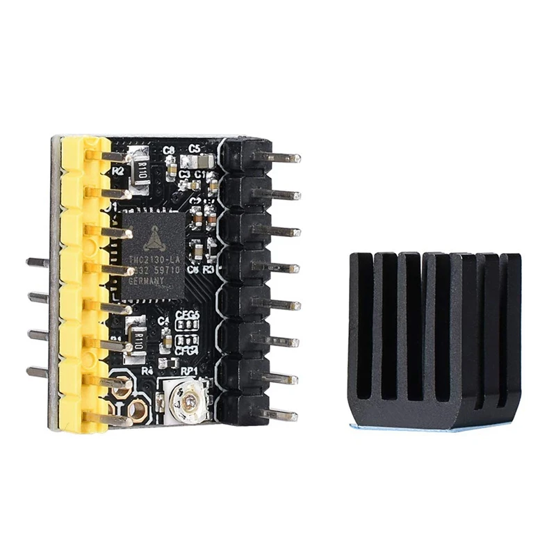 3D-принтер часть Tmc2130 V2.0 шаговый двигатель Stepstick бесшумный драйвер с радиатором для 3D-принтера плата управления(упаковка из 2 шт