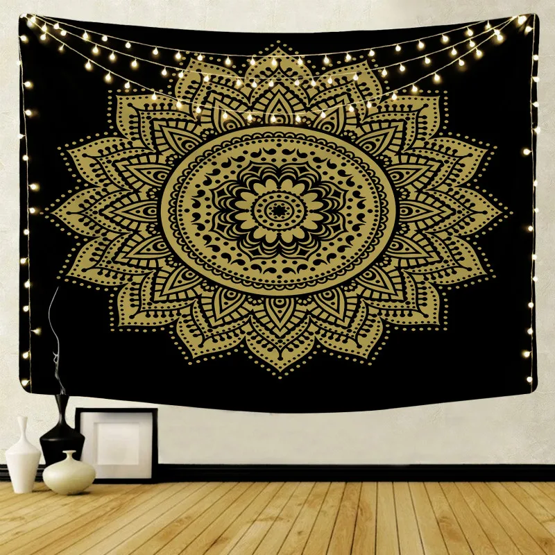 Настенный Гобелен Night Moon Macrame таро индийская мандала настенный подвесной