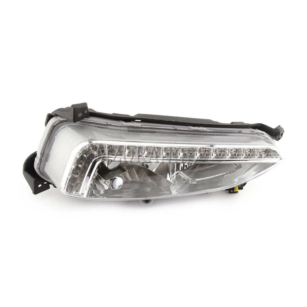 Для hyundai Santa Fe IX45 2013 головной светильник светодиодный DRL головной светильник s противотуманный светильник дневные ходовые огни противотуманный светильник s