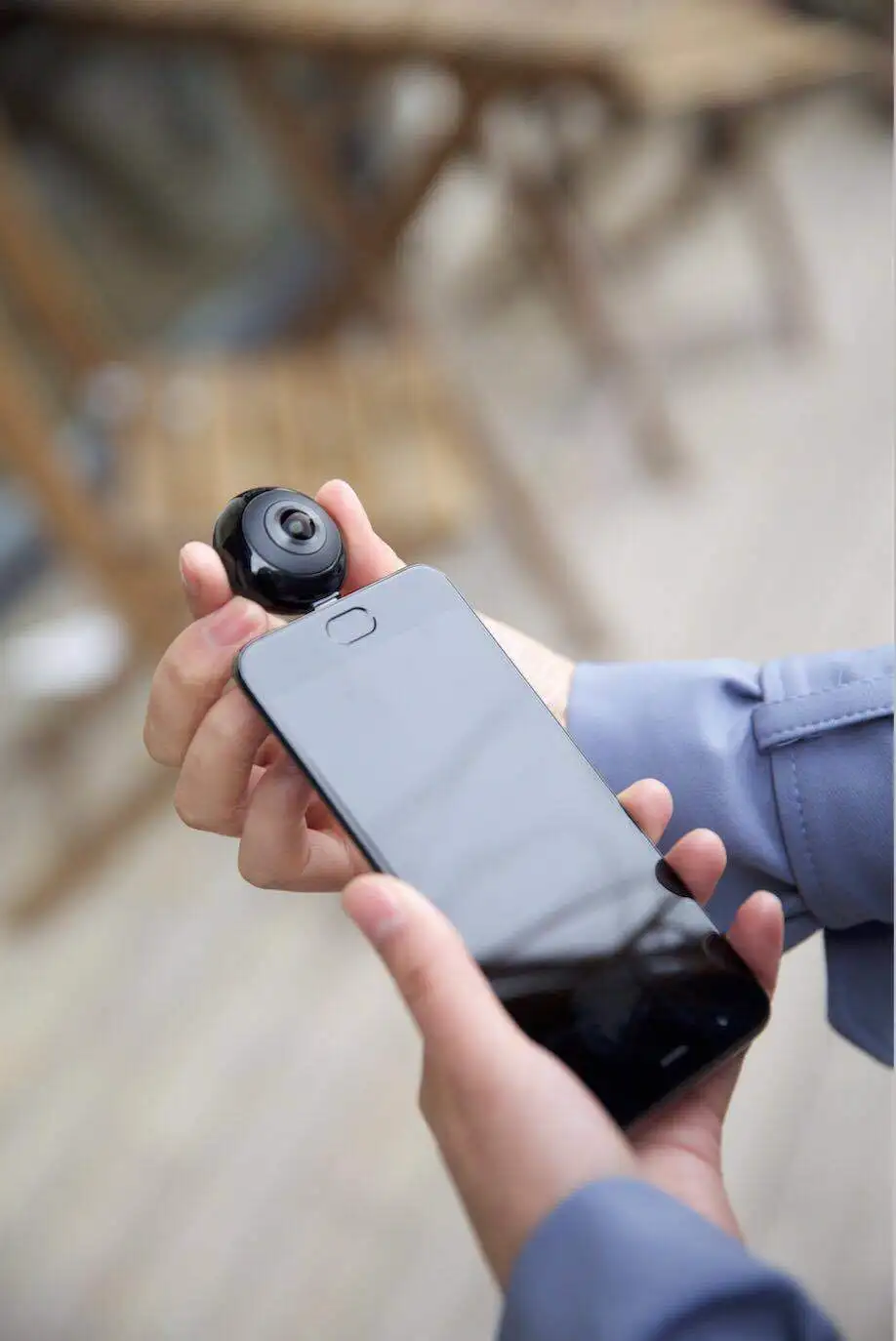 Xiaomi Madv Mini 13mp Cmos сенсор 360 градусов панорамная камера Vr для huawei Android Smart Mobile Poco Phone Pocophone F1 type C