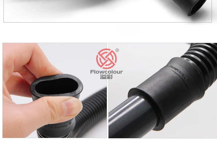 Frete grátis flowcolour eva 20mm flexível nervuras