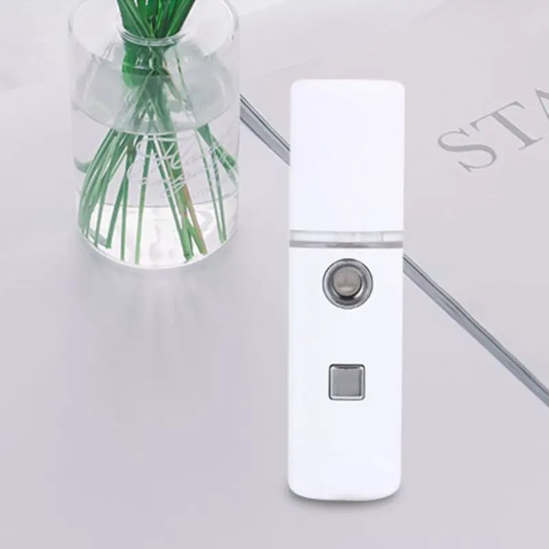 Handheld Facial Air Humidifier Nano Mist Sprayer Moisturing Mister Beauty Supply