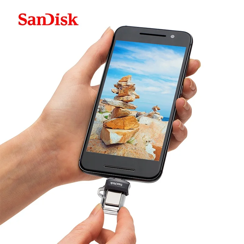 sandisk sdd3 двойной OTG USB флэш-накопитель Высокая скорость 150 м/с экстремальные USB3.0 флешки 32 Гб 64 Гб miniPen накопители карта памяти
