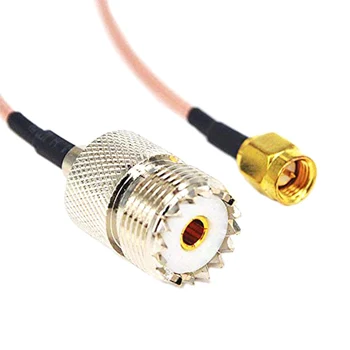 

Radio Handheld Electronics Cable Wi-Fi Antenna SMA Male RF Applications UHF SO-239 Female
