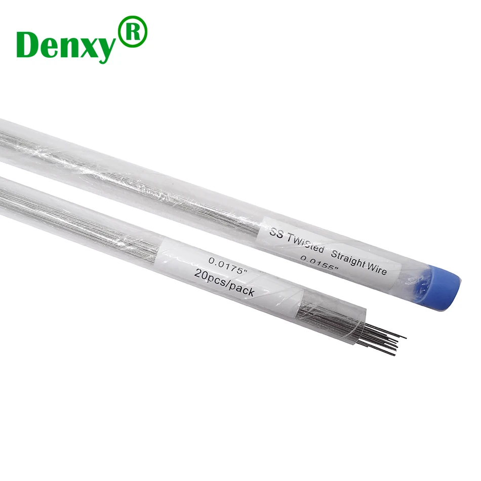 

Denxy 3tube Orthodontic Stainless Steel Twist wire Archwire Orthodontic coaxial wire Ligature wire Dental Orthodontic Bracket