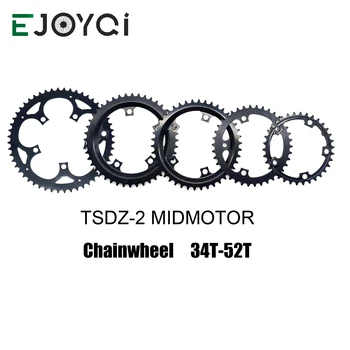 

TSDZ2 Chain Wheel Chain Ring 34T 42T 44T 52T Electric Bicycle Ebike Part Chainwheel TongSheng Mid Drive Motor Chainwheel