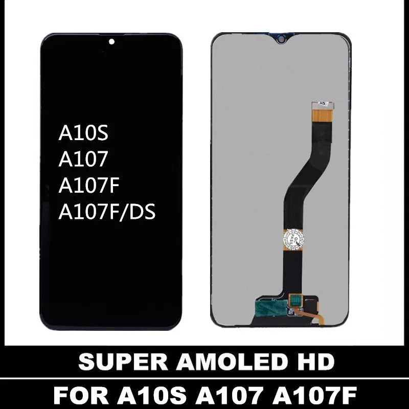 100% Протестировано для samsung Galaxy A10s A107 lcd A107/DS A107F A107FD A107M дисплей кодирующий