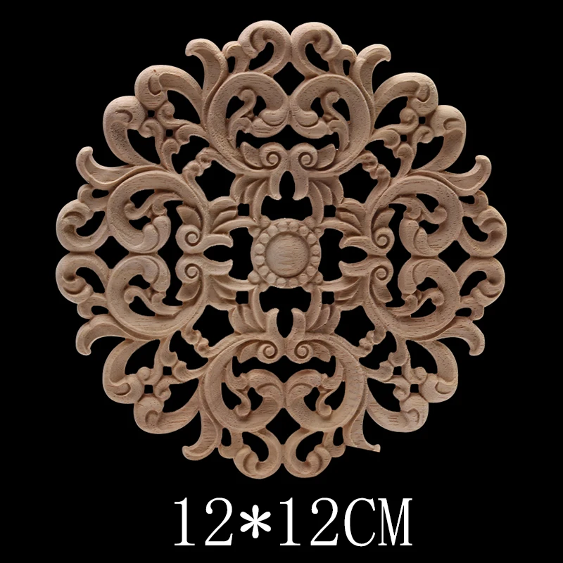 Деревянная рамка деревянная аппликация Статуэтка для декора античное украшение