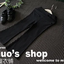 Новые стильные повседневные штаны в Корейском стиле для девочек на весну и осень, детские штаны-капри, расклешенные штаны