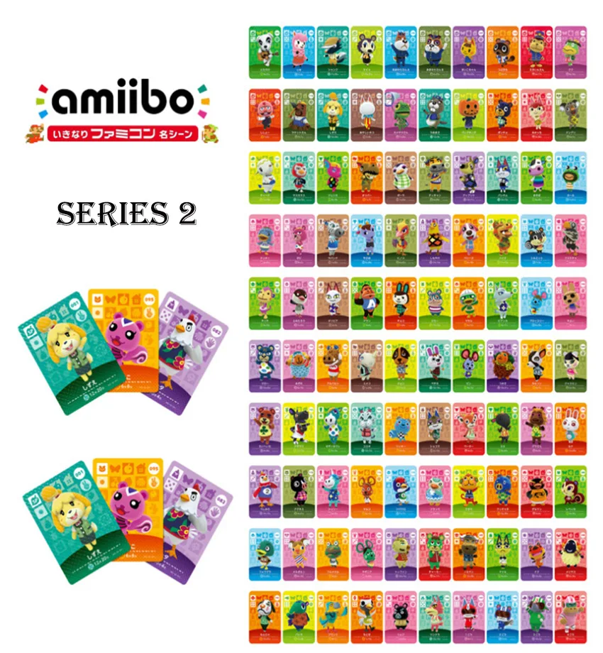 

(001 to 400) Animal Crossing Card Amiibo Printed NFC Card Compatible Pick from the List