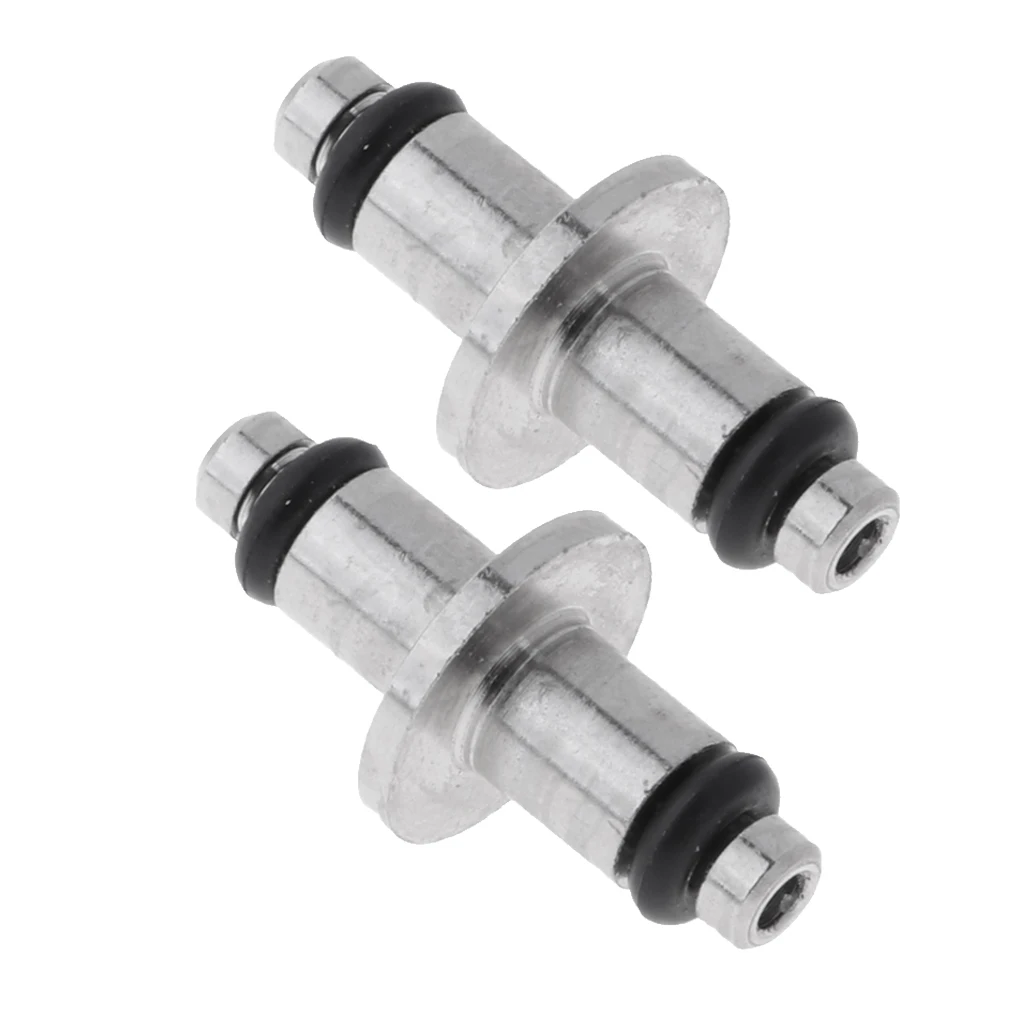 2pcs Scuba Dive High Pressure HP Swivel Spool with O-ring for Swivel SPG Gauge