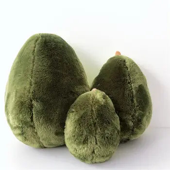 Kawaii 20-60 cm Soft Avocado Pillow Plush Toy 6