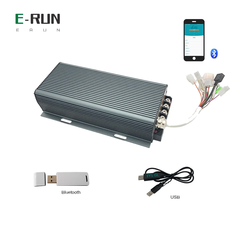 US $315.56 MQ Powerful SVMC72200 200A Brushless Motor Controller Programmable For Wheel Electric Scooter Bike