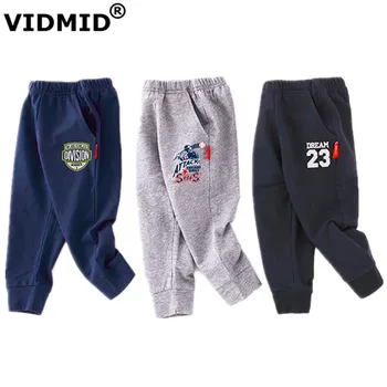 

VIDMID Baby Boys Pants trousers Kids Children casual Trousers pants clothes Kids boys cotton Sports trousers Harem pants 4018