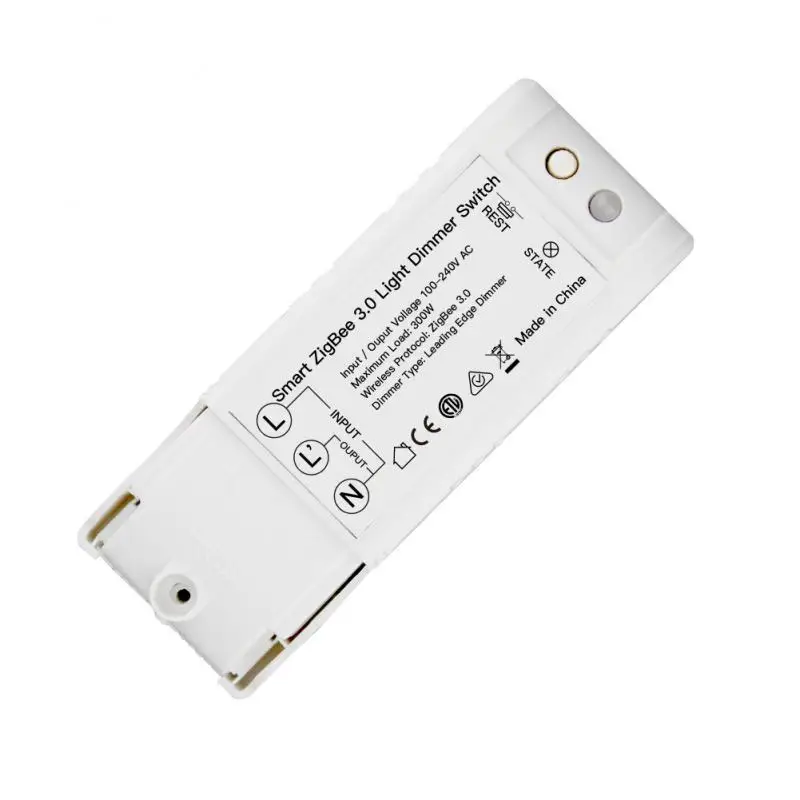 

Smart ZigBee 3.0 Light Dimmer Switch Smart App Controller For Echo Plus Smart App Control Switch