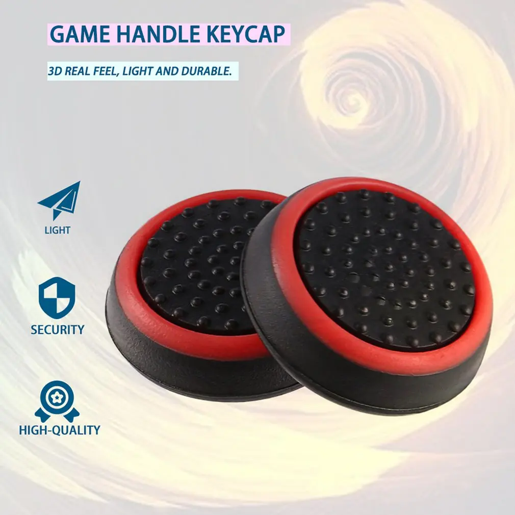 2 шт Силиконовые аналоговые ручки для джойстика для Playstation 4 PS4 Pro Slim PS3 геймпад Thumbstick cap s Xbox 360 One Stick cap
